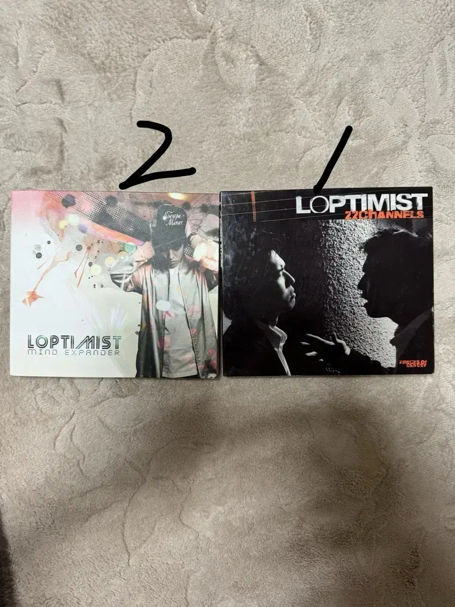 Loptimist (랍티미스트) 1집, 2집 CD 판매