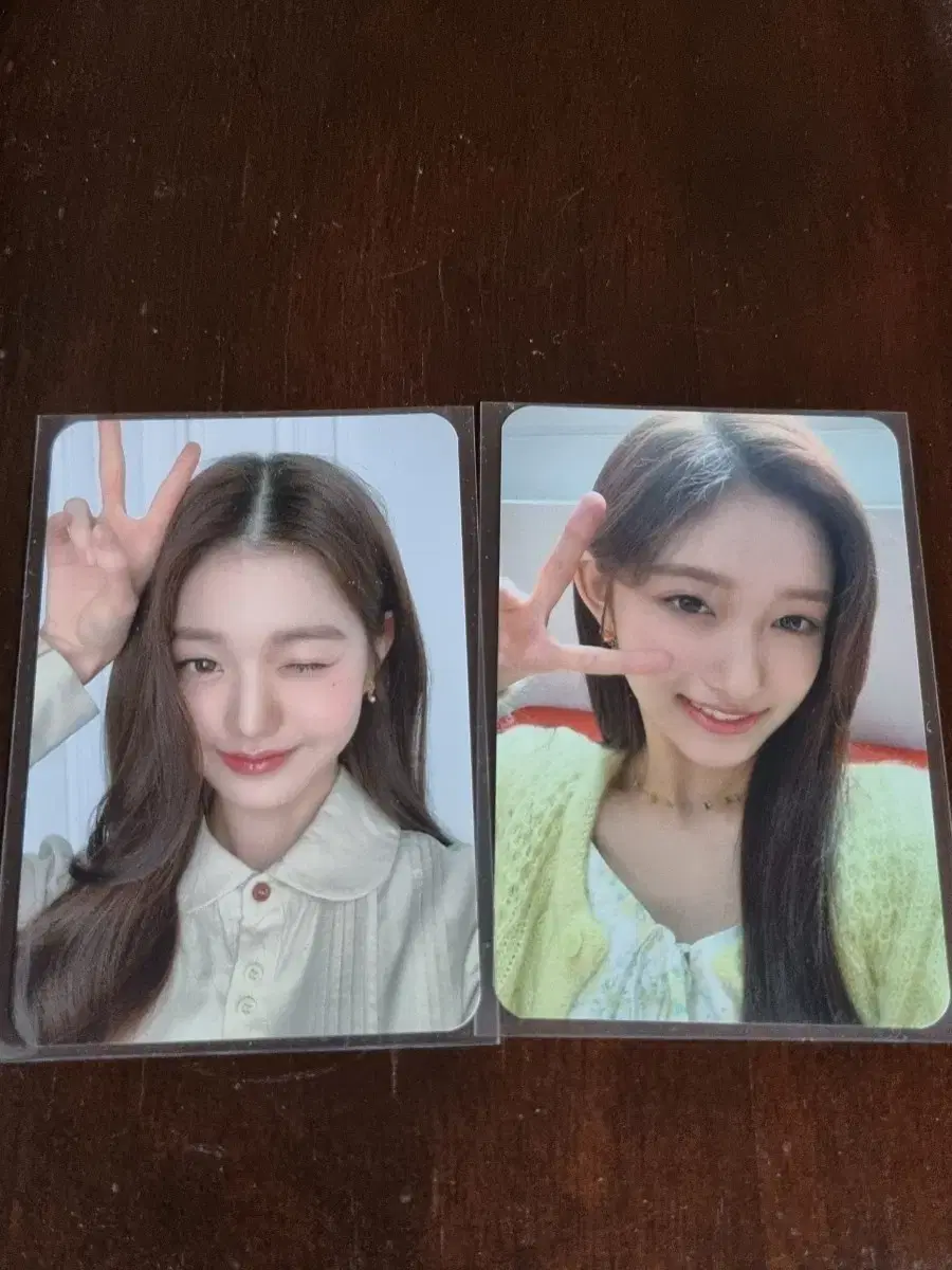 ive vcoloring photocard wonyoung leeseo