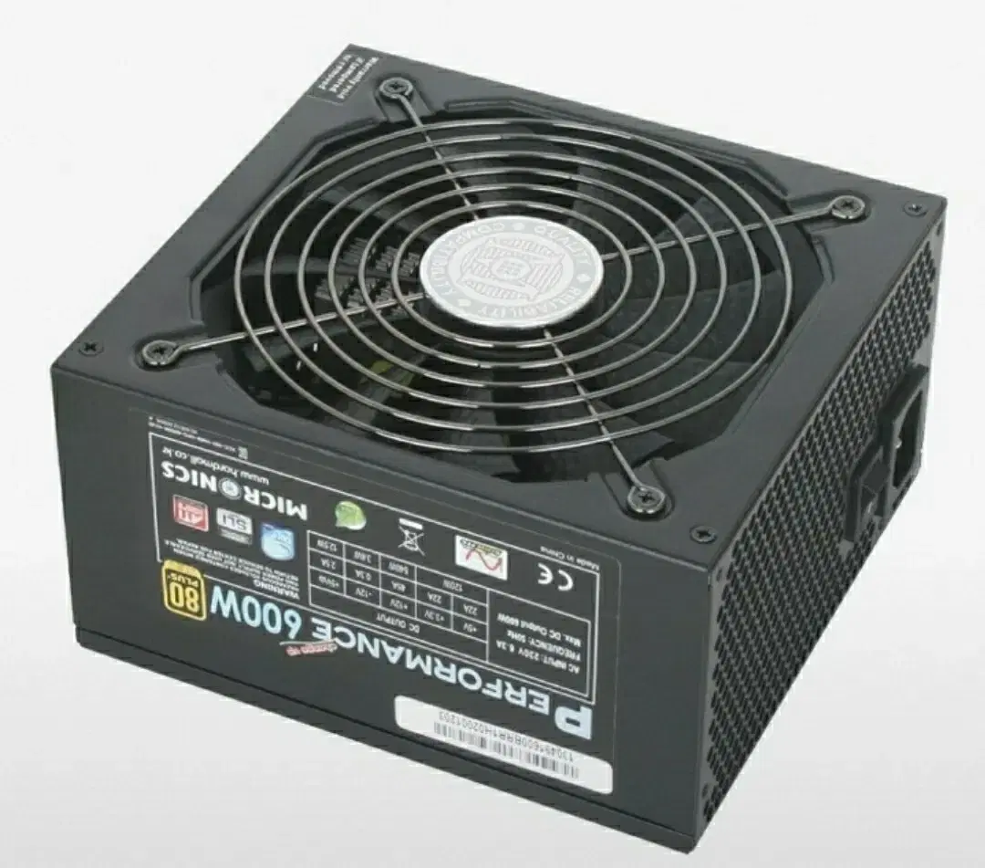 마이크로닉스 New Performance 600W 80Plus Bron