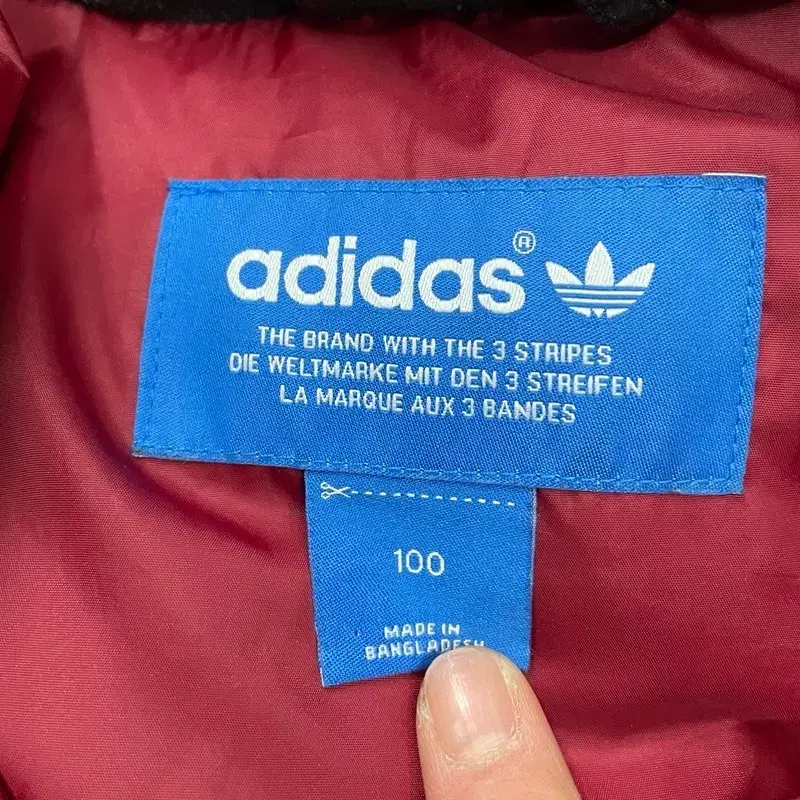 100 아디다스 ADIDAS 오리털 패딩조끼