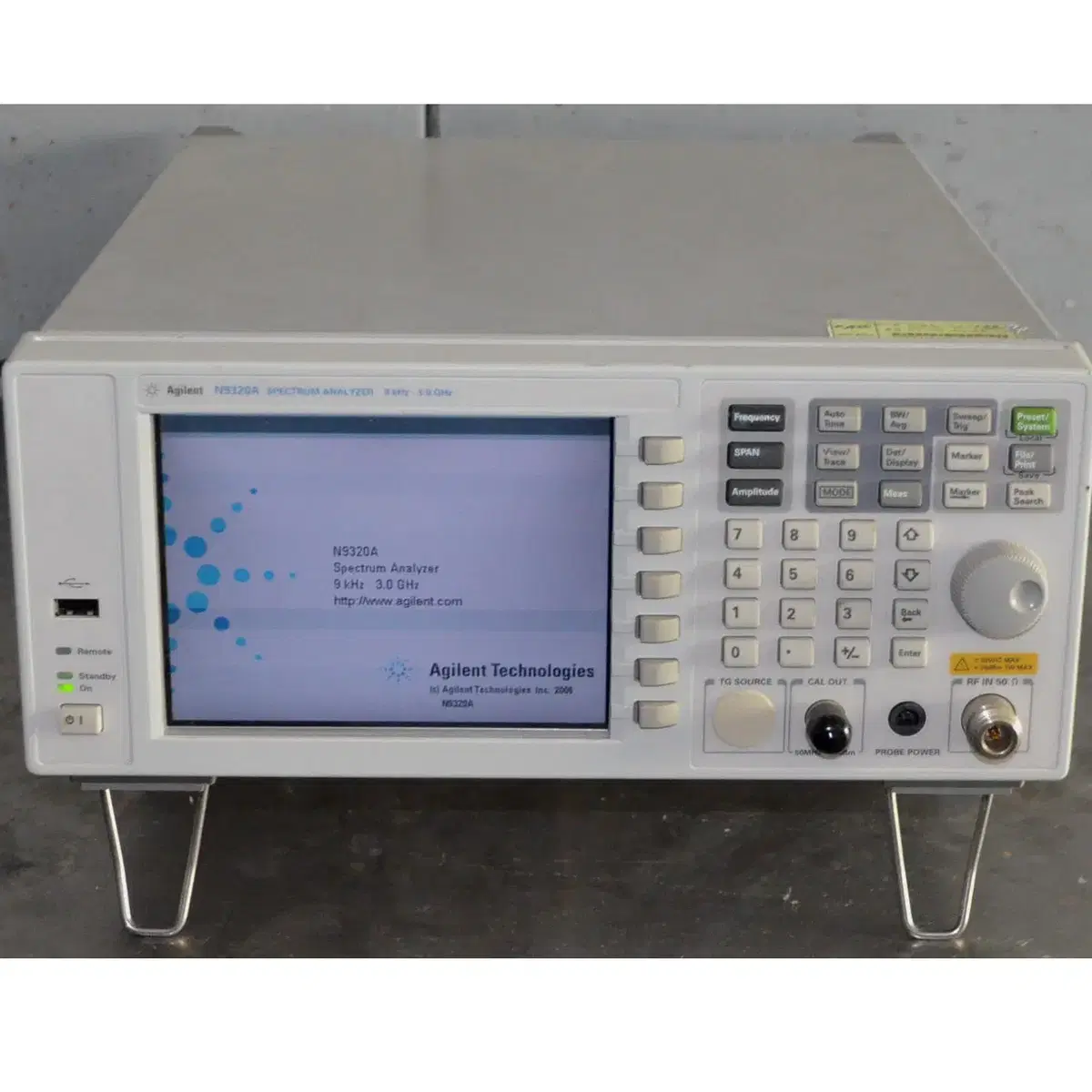 고장 Agilent N9320A Analyzer #1