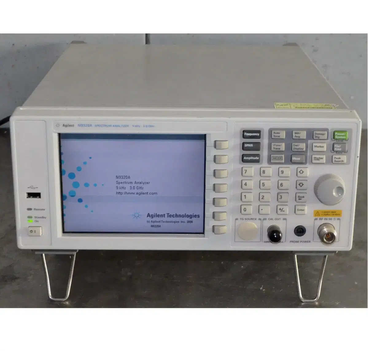 고장 Agilent N9320A Analyzer #1