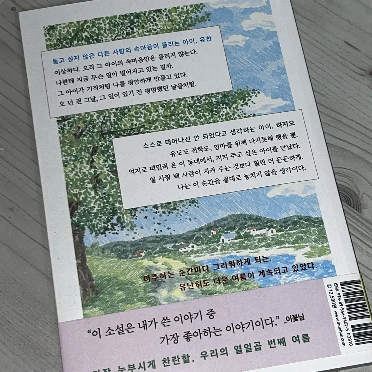 이꽃님 소설 여름을 한 입 베어 물었더니