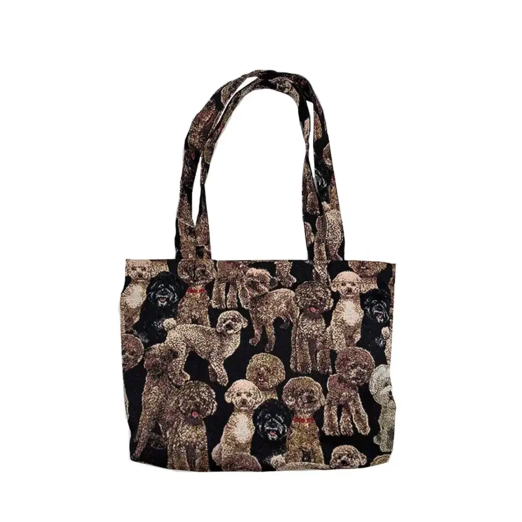 POODLE JACQUARD BAG (MULTI-S)