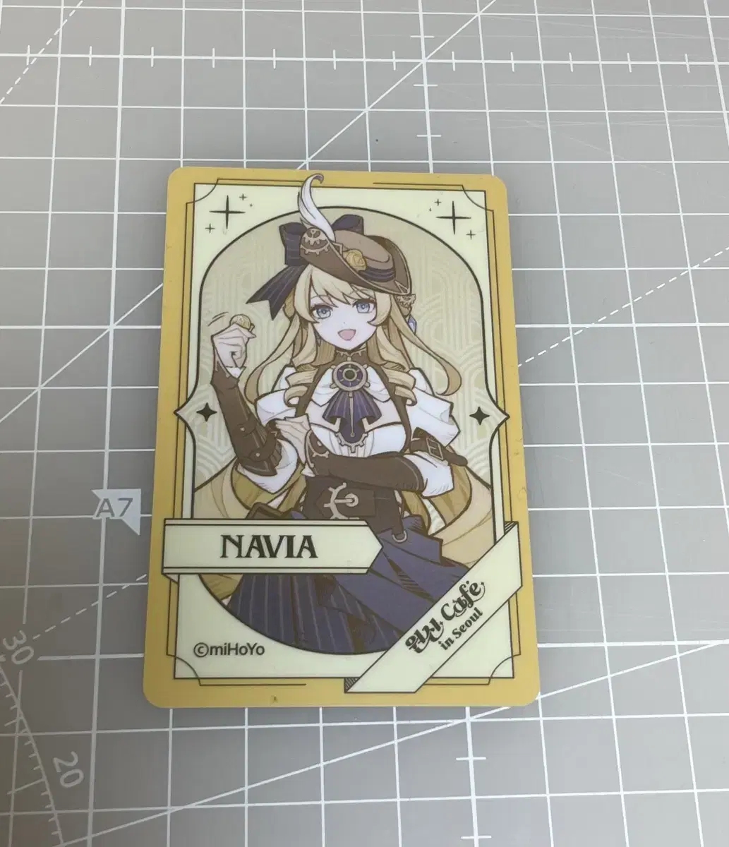 Genshin Impact Shadowhunter Navia Photo Card