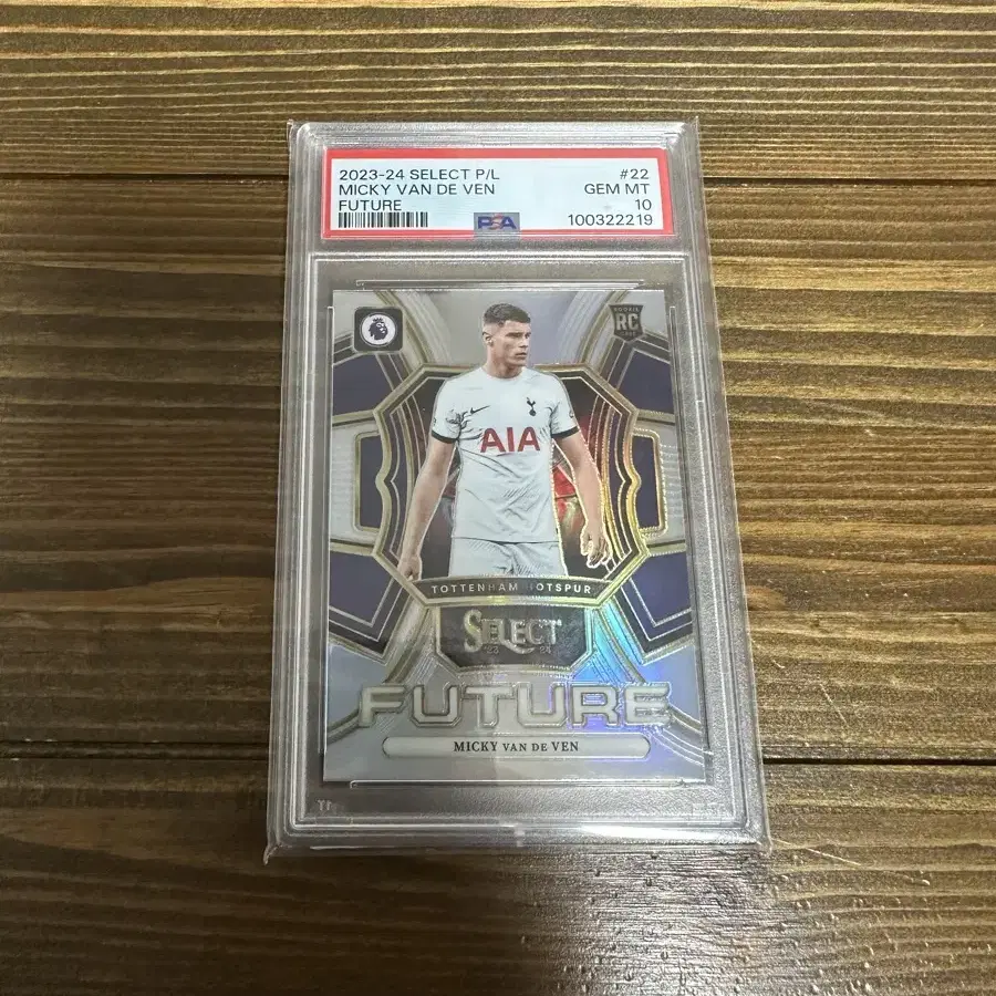 2023-24 셀렉트 EPL 미키 반더벤 루키 퓨처 PSA10