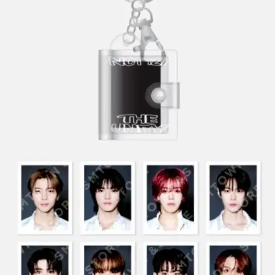 NCT 127 포토키링,증명사진 SET