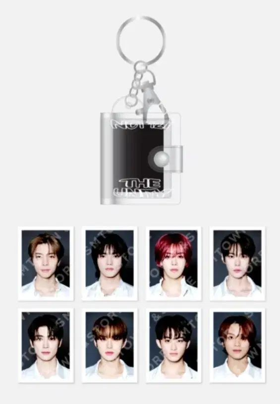 NCT 127 포토키링,증명사진 SET