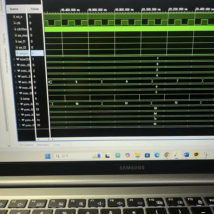 (사례금 협의) 베릴로그 verilog 가능하신 분 한 분 찾습니다.