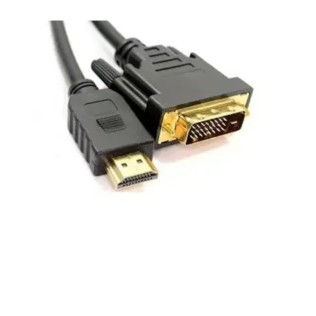 듀얼모니터 DVI-D 듀얼 변환 HDMI1.4ver 케이블 0.5m