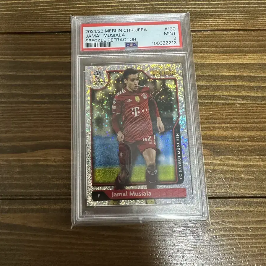 2021-22 멀린 UCL 자말 무시알라 스페클 150한정 PSA9