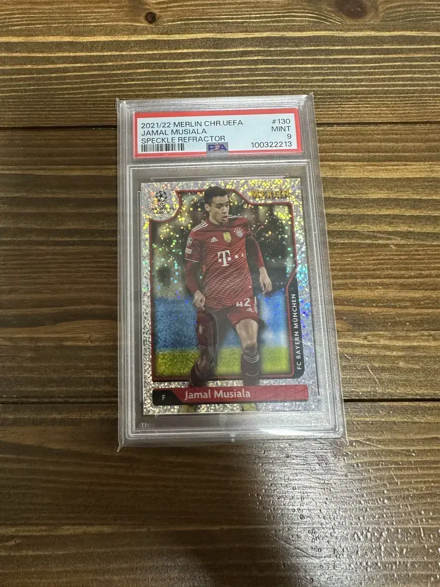 2021-22 멀린 UCL 자말 무시알라 스페클 150한정 PSA9