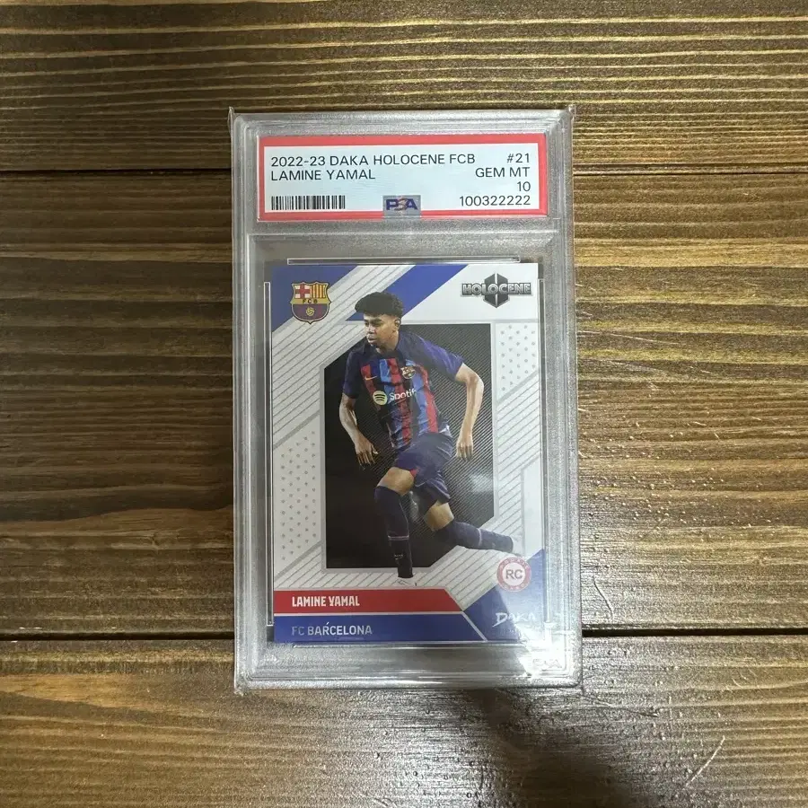 2022-23 다카 홀로세 FCB 라민 야말 루키 PSA10