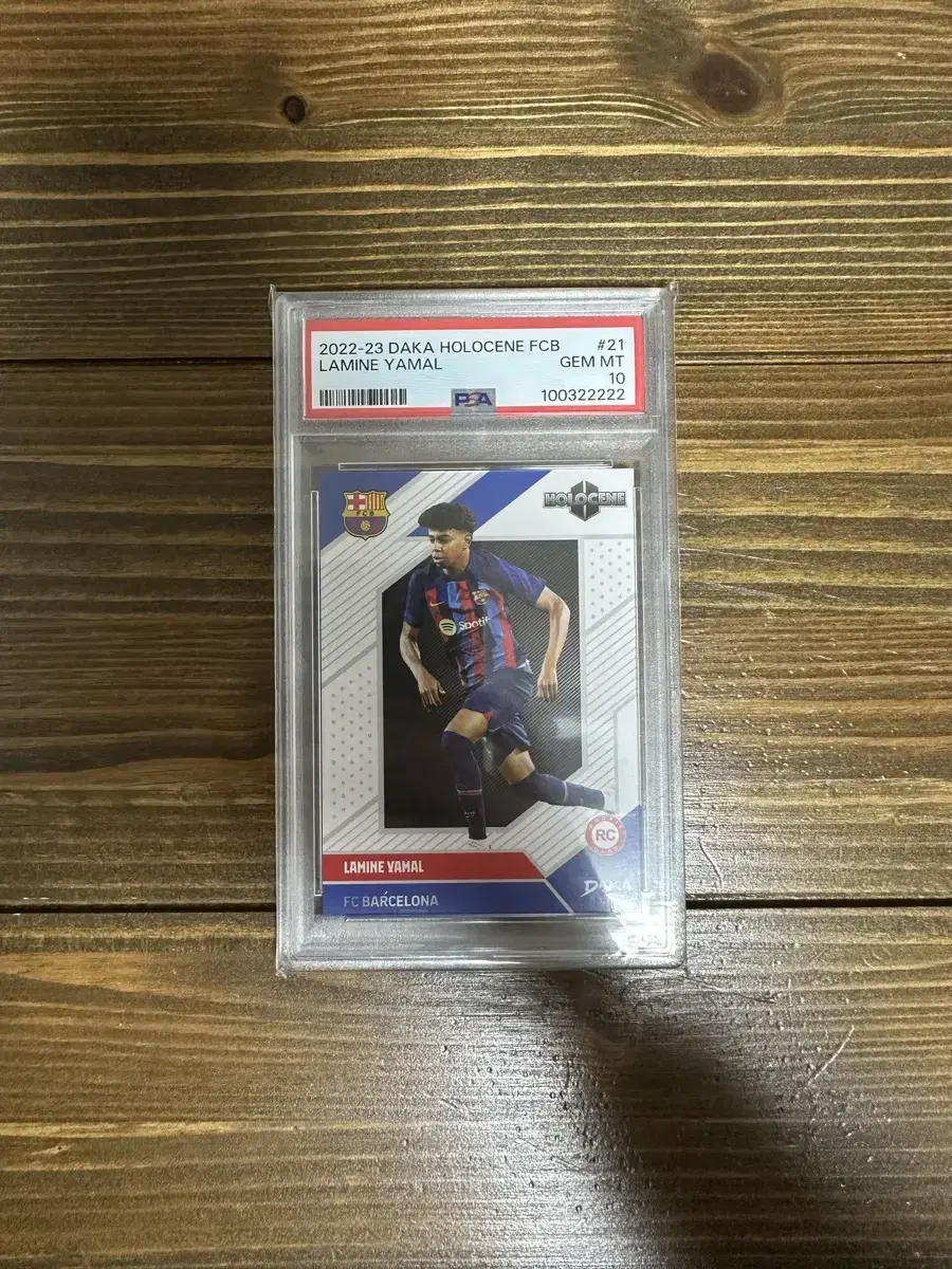 2022-23 다카 홀로세 FCB 라민 야말 루키 PSA10