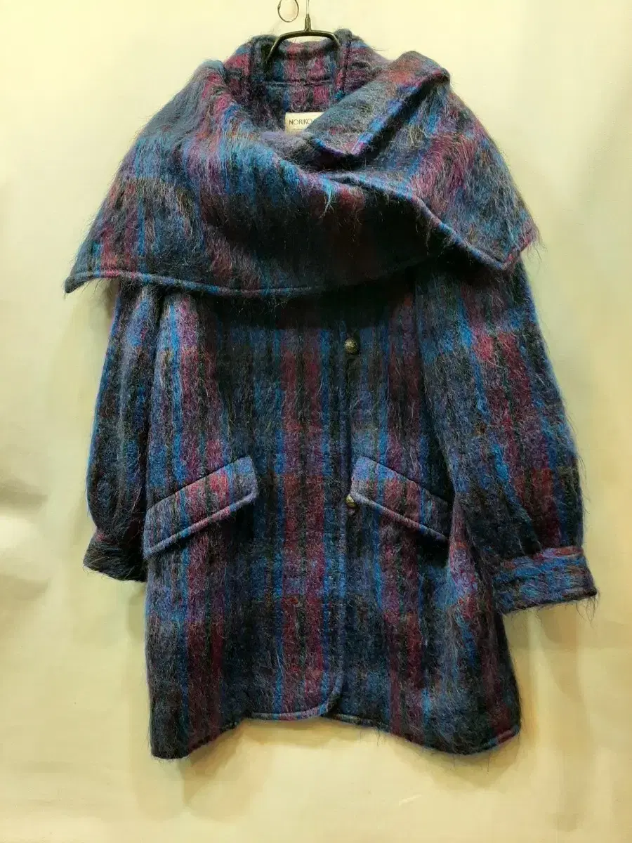 Japan NORIKO KAZUKI Vintage mohair vahn coat