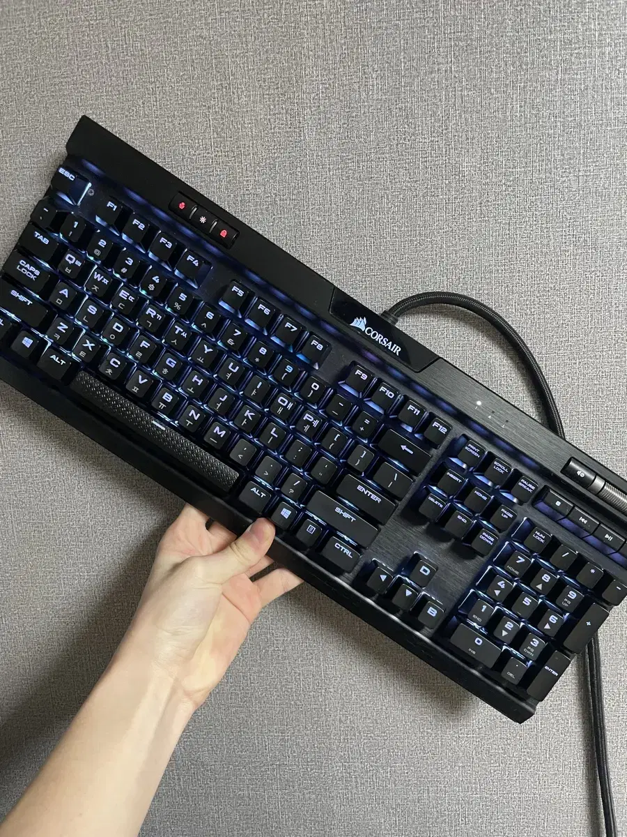 커세어 k70 mk2 저소음 적축