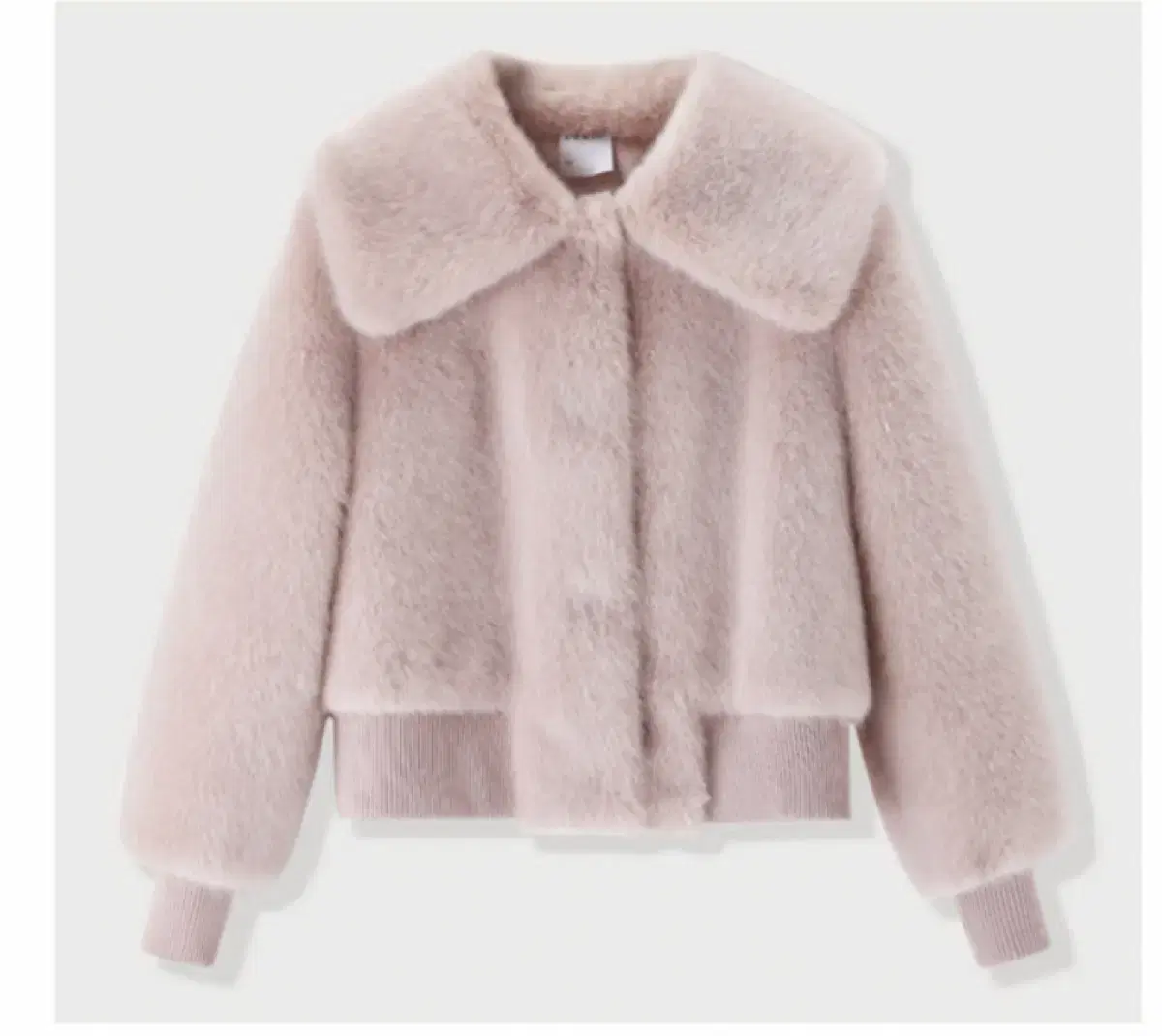 Pink fur jacket (new product) for sale Able Zigzag Jacket Coat Jumper