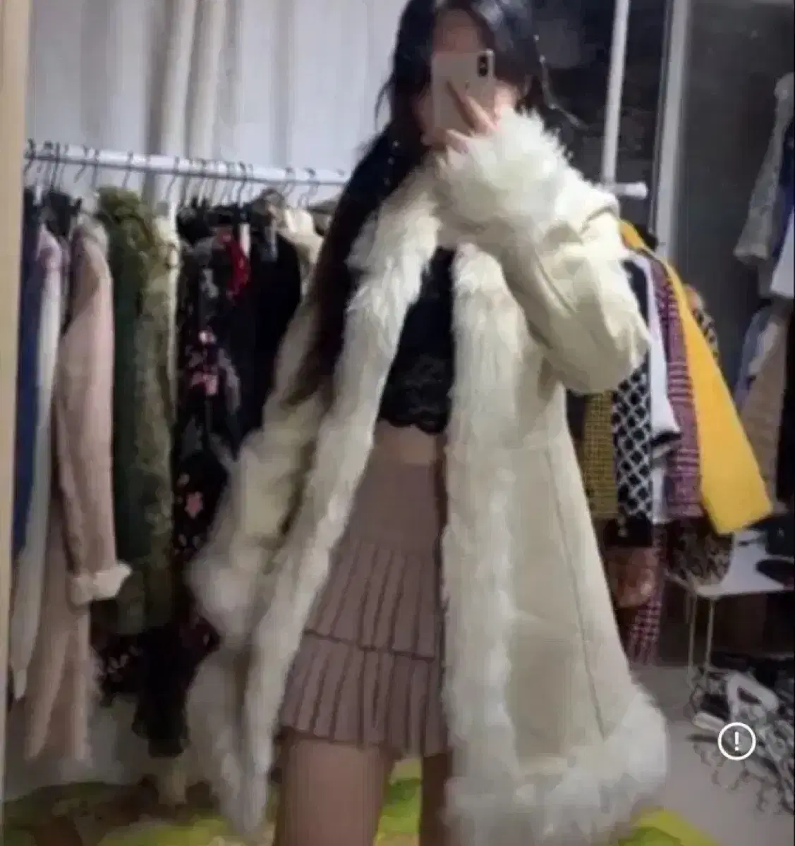 핀터깔 대대장 빈티지 퍼 코트 penny lane coats 페니레인