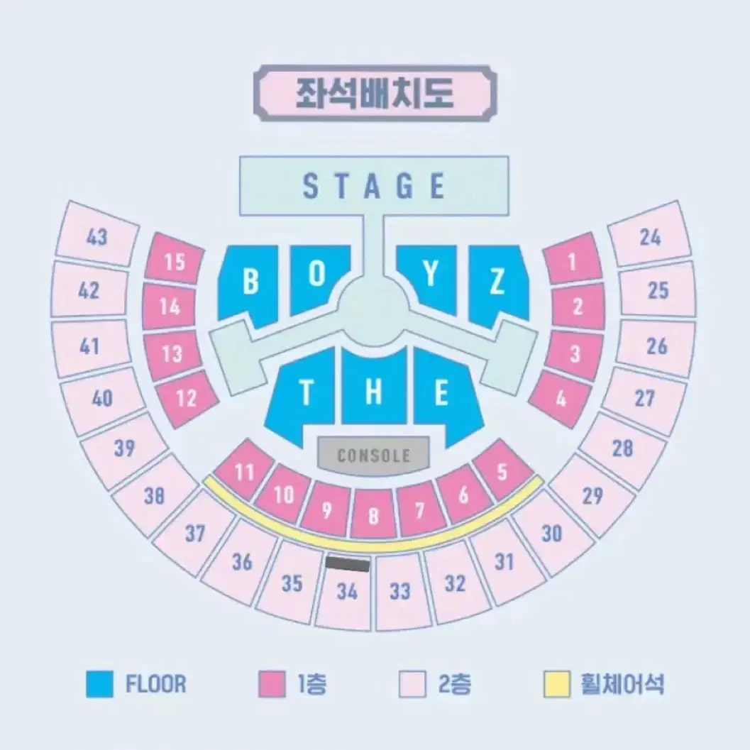 더보이즈 더비랜드 콘서트 중콘 2층 2열 원가 양도