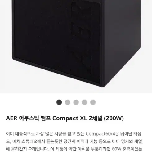 Aer compact XL 200W  명품 어쿠스틱 기타앵프