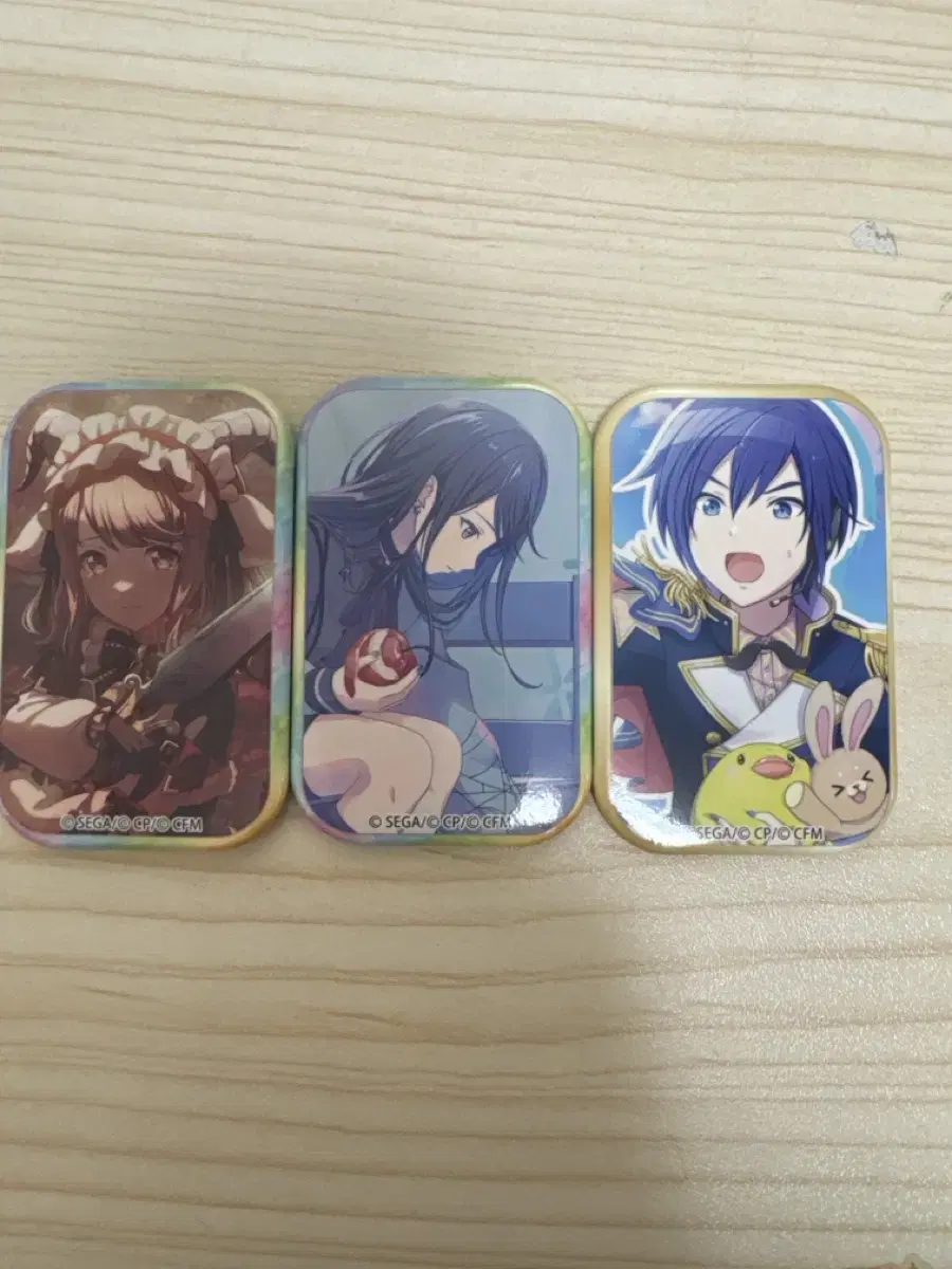 Quick sale) Processa Kaito, Minori, Ichika Badge sales