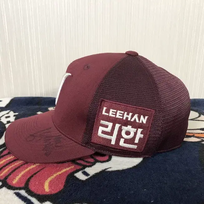 KBO 위팬 넥센(키움)히어로즈 모자 L-XL 선수실착/싸인