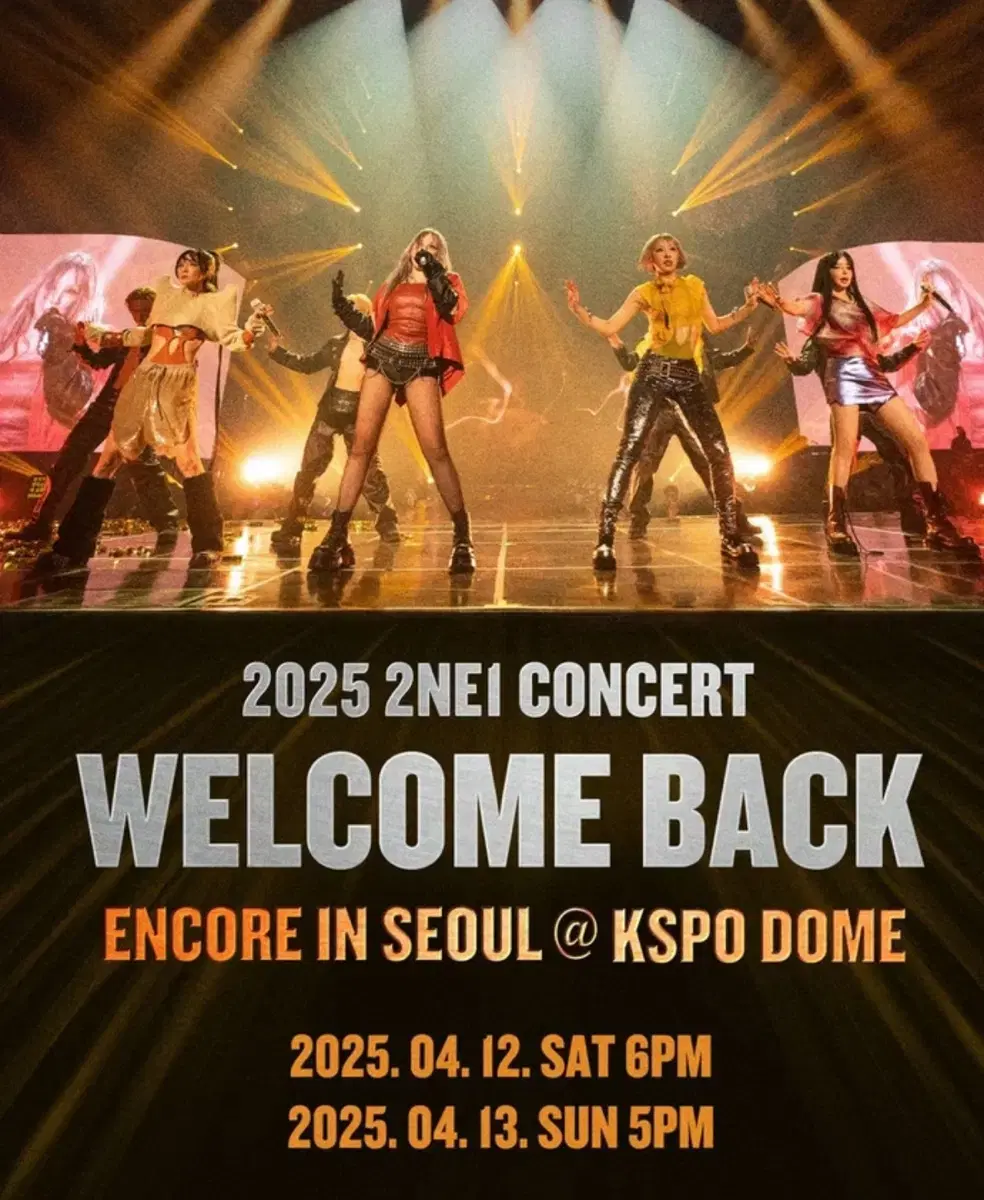 2NE1 앵콜 콘서트 선예매 대리티켓팅