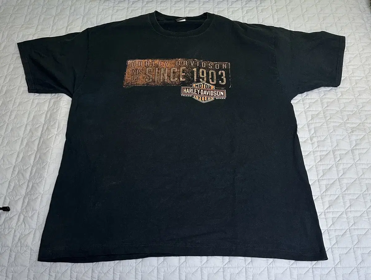 [2XL] 할리데이비슨 harley davidson 45주년 반팔