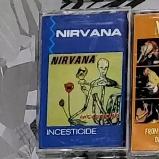 너바나 nirvana INCESTICIDE 카세트 테이프 테잎