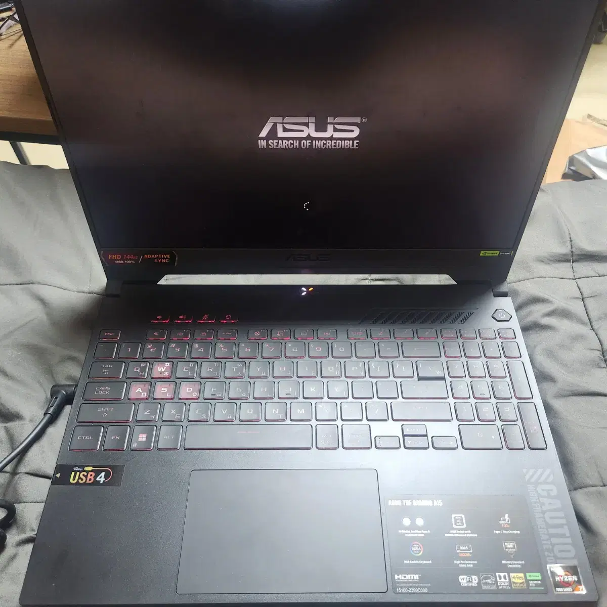 ASUS TUF GAMING A15 노트북