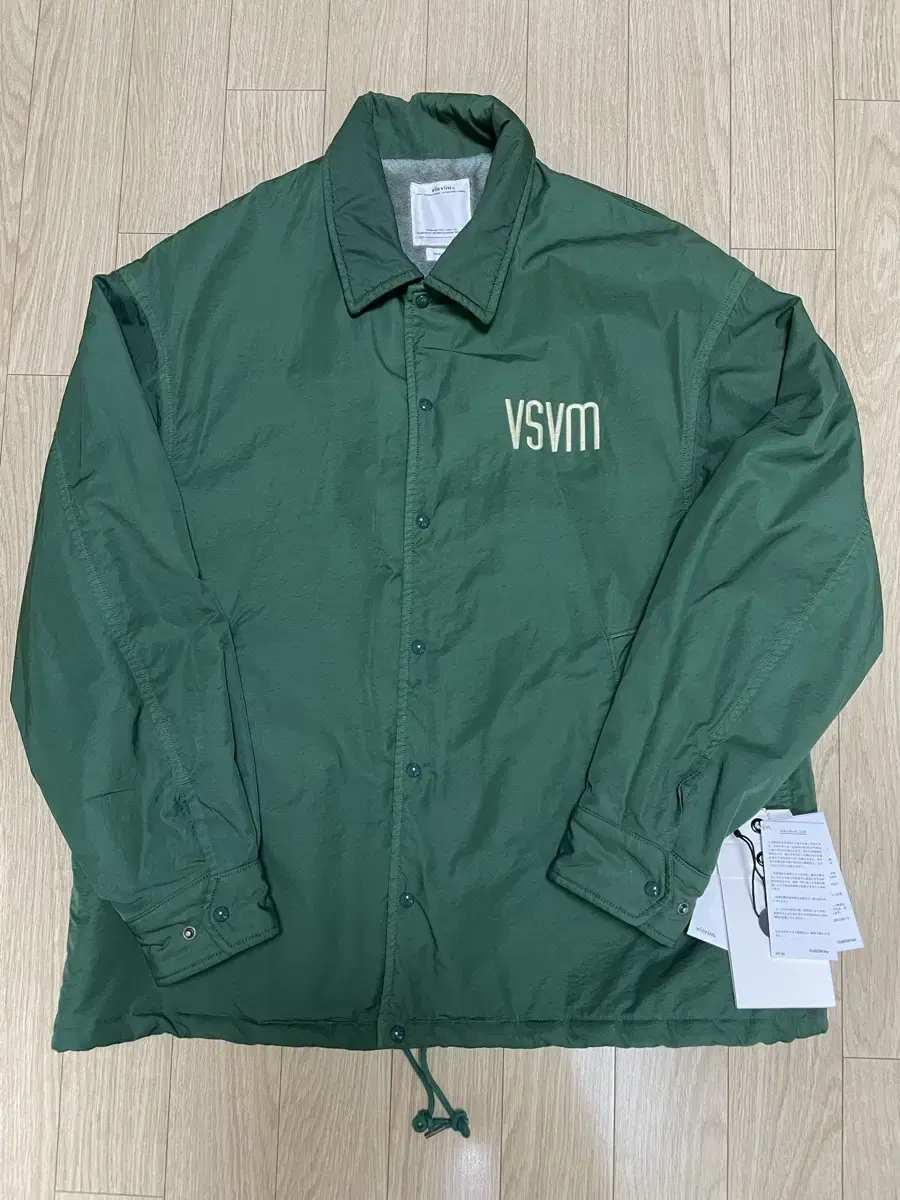 비즈빔 23ss 코치 자켓 그린 1 visvim