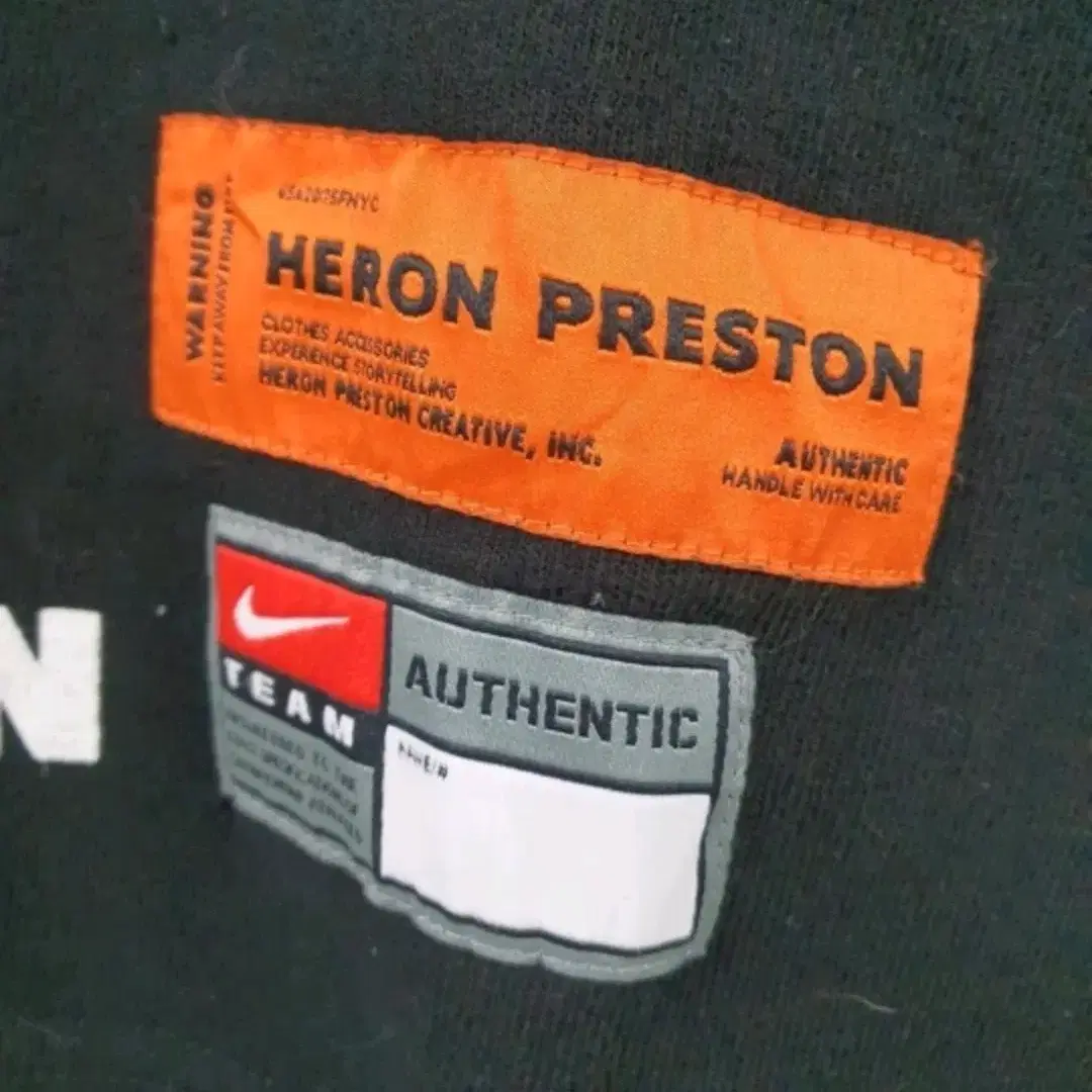 [Nike X Heron preston] 롱슬리브 티셔츠 L