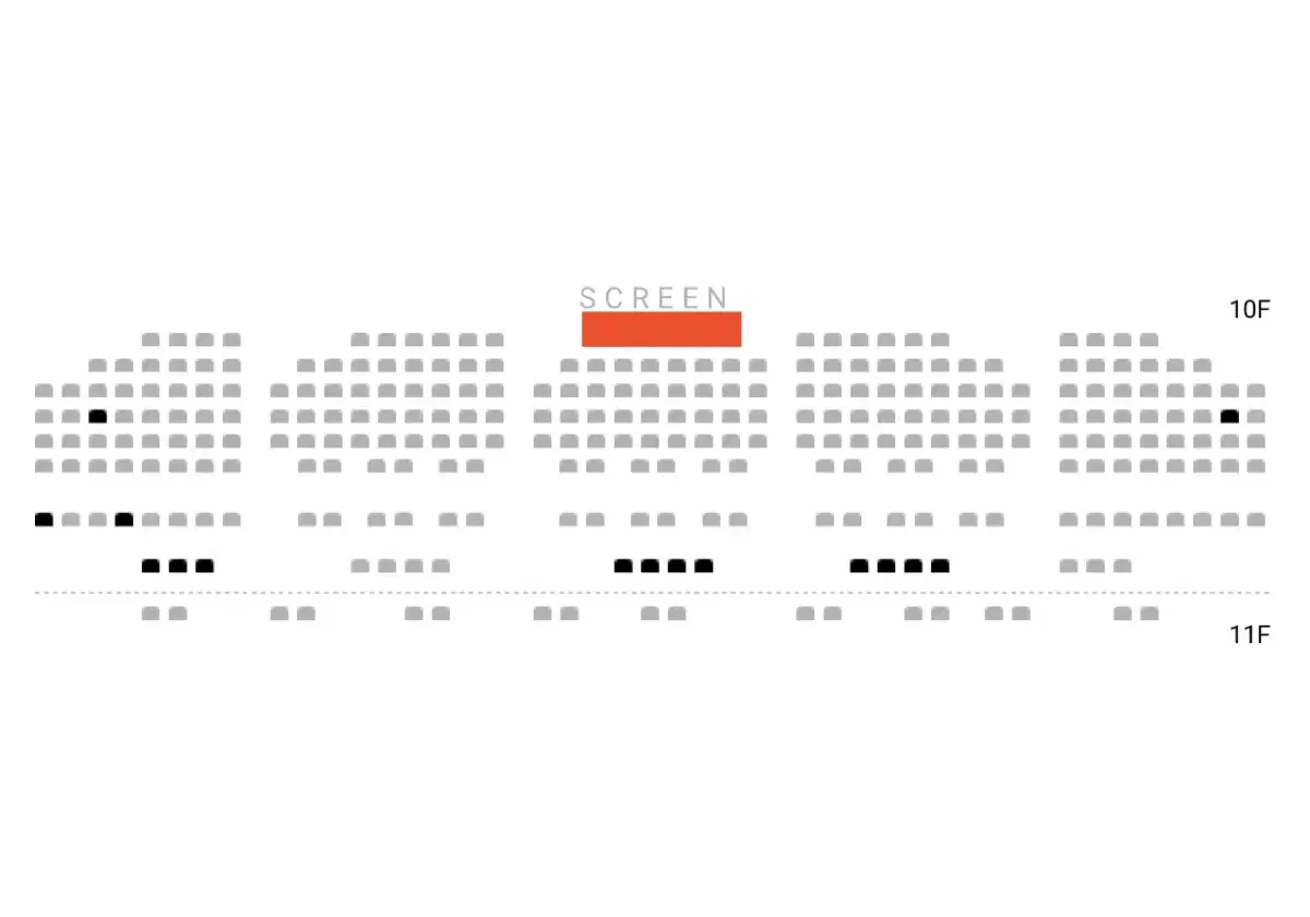 January 26, Black Nuns Stage Greeting Superflex Hall, Row A, Center Seat