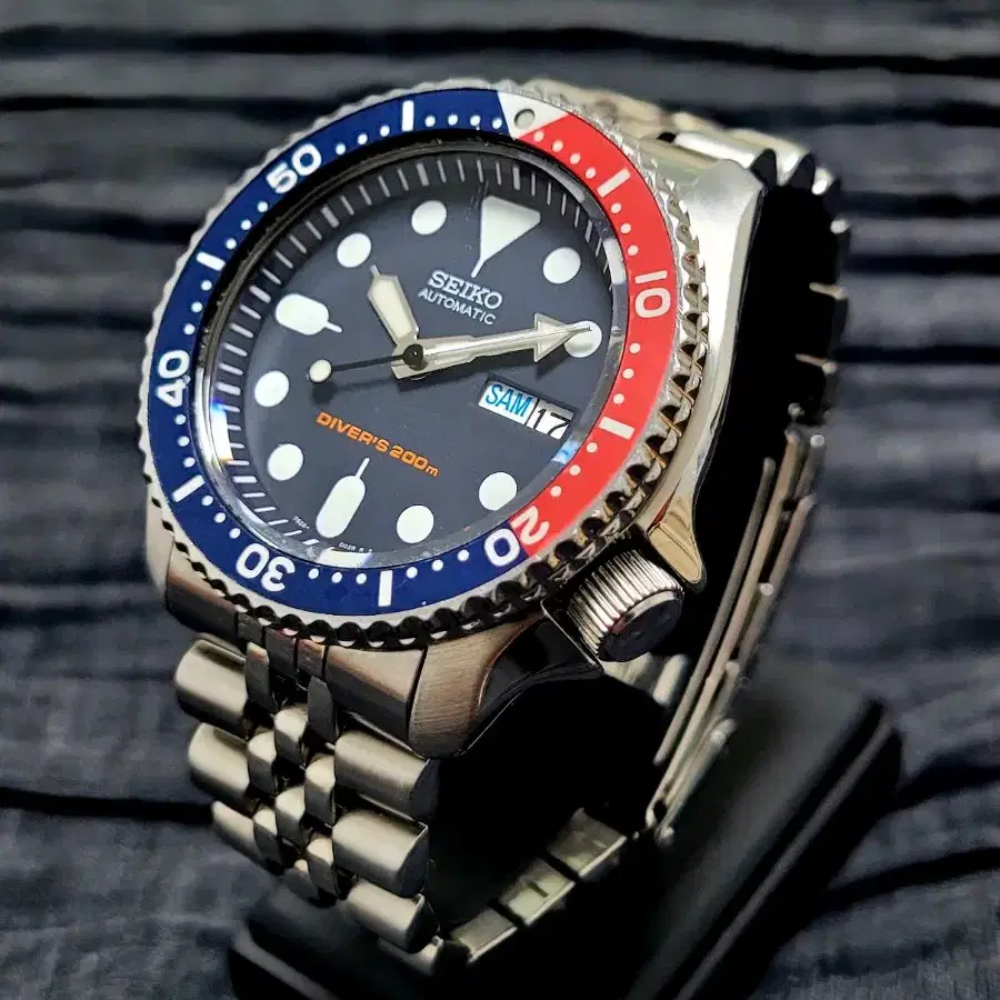 세이코 스쿠바 다이버 skx009k2 자동시계