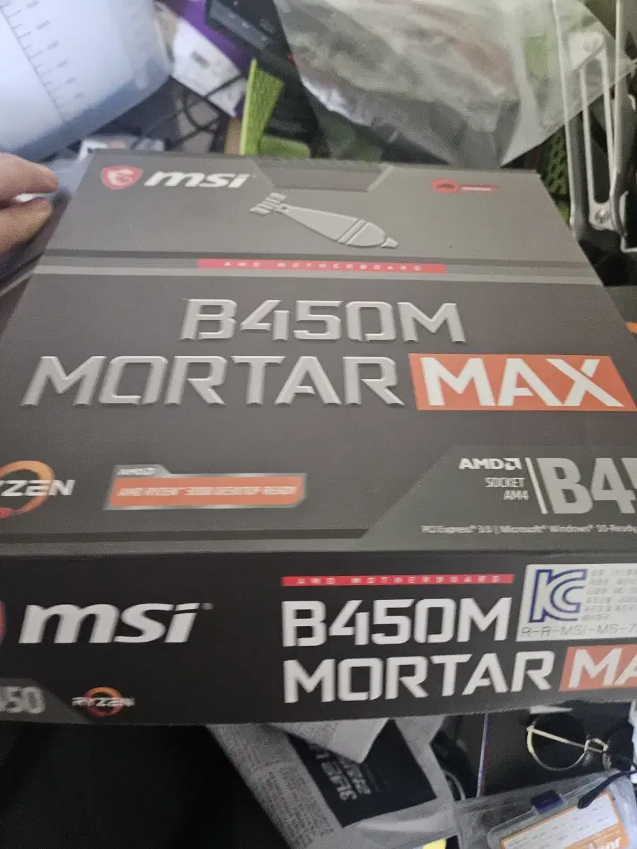 msi b450m mortar max 메인보드 팔아요.