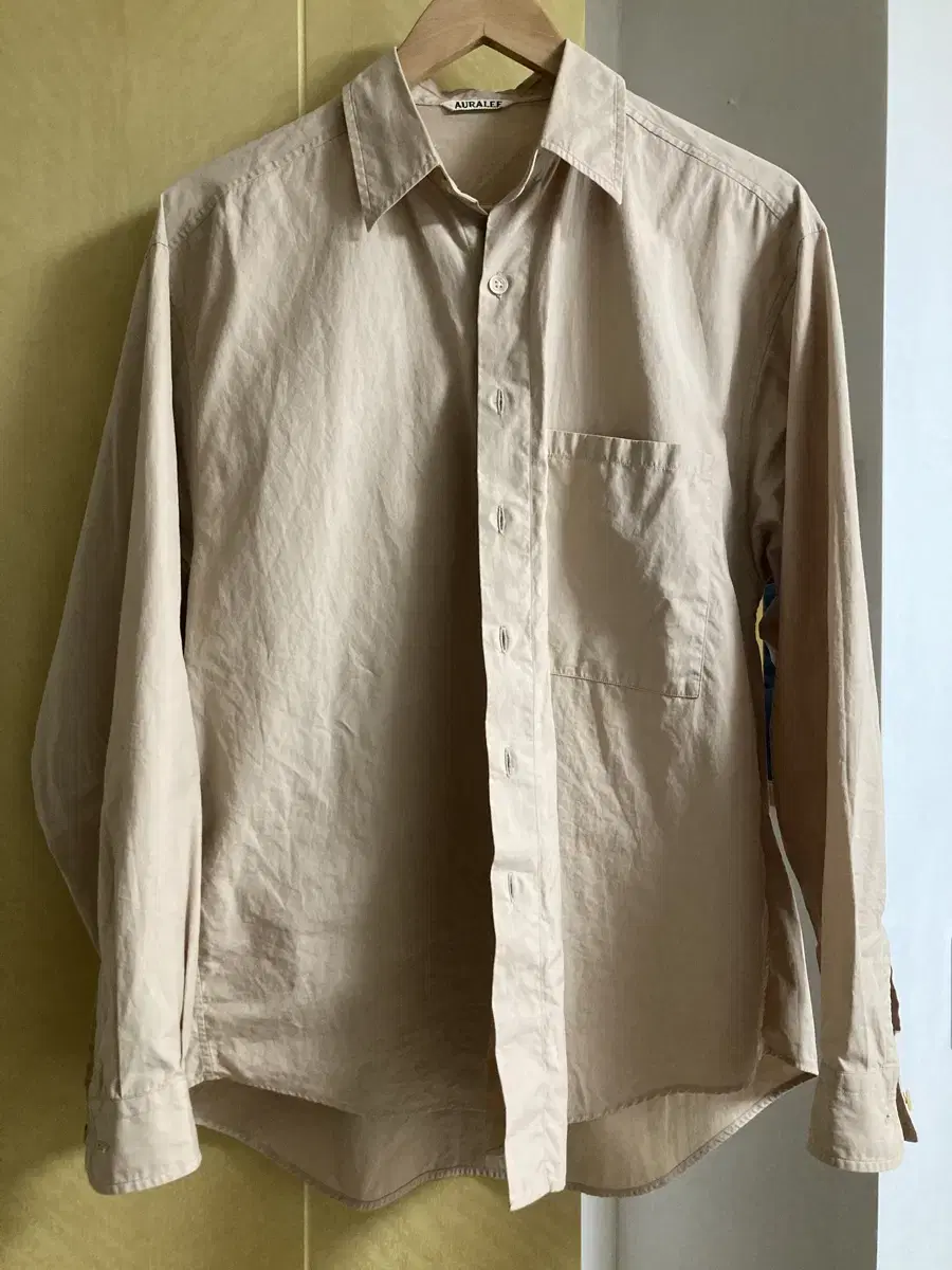 Ora Lee Finest Twill Big Shirt 3 Light Brown