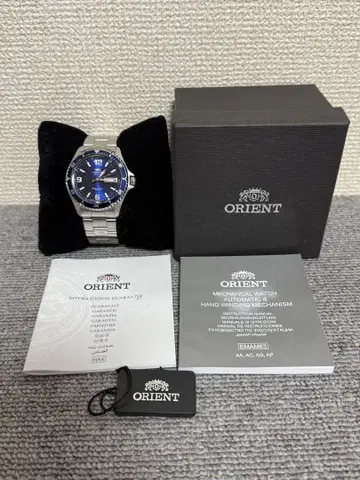 ORIENT Mako 마코 오토매틱 손목시계 오토매틱 남성용 네이비