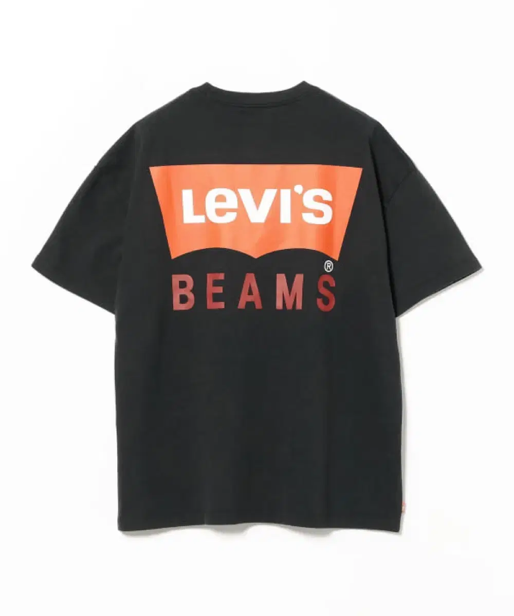 빔즈 x 리바이스 25ss 티셔츠 블랙 XL