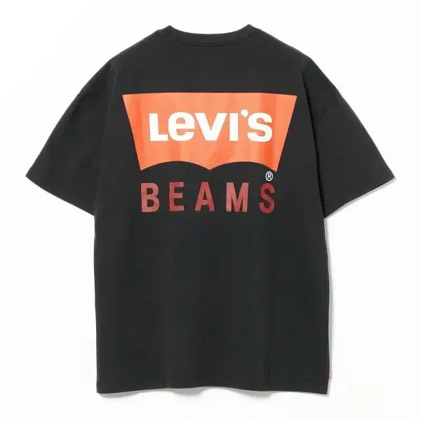 빔즈 x 리바이스 25ss 티셔츠 블랙 XL