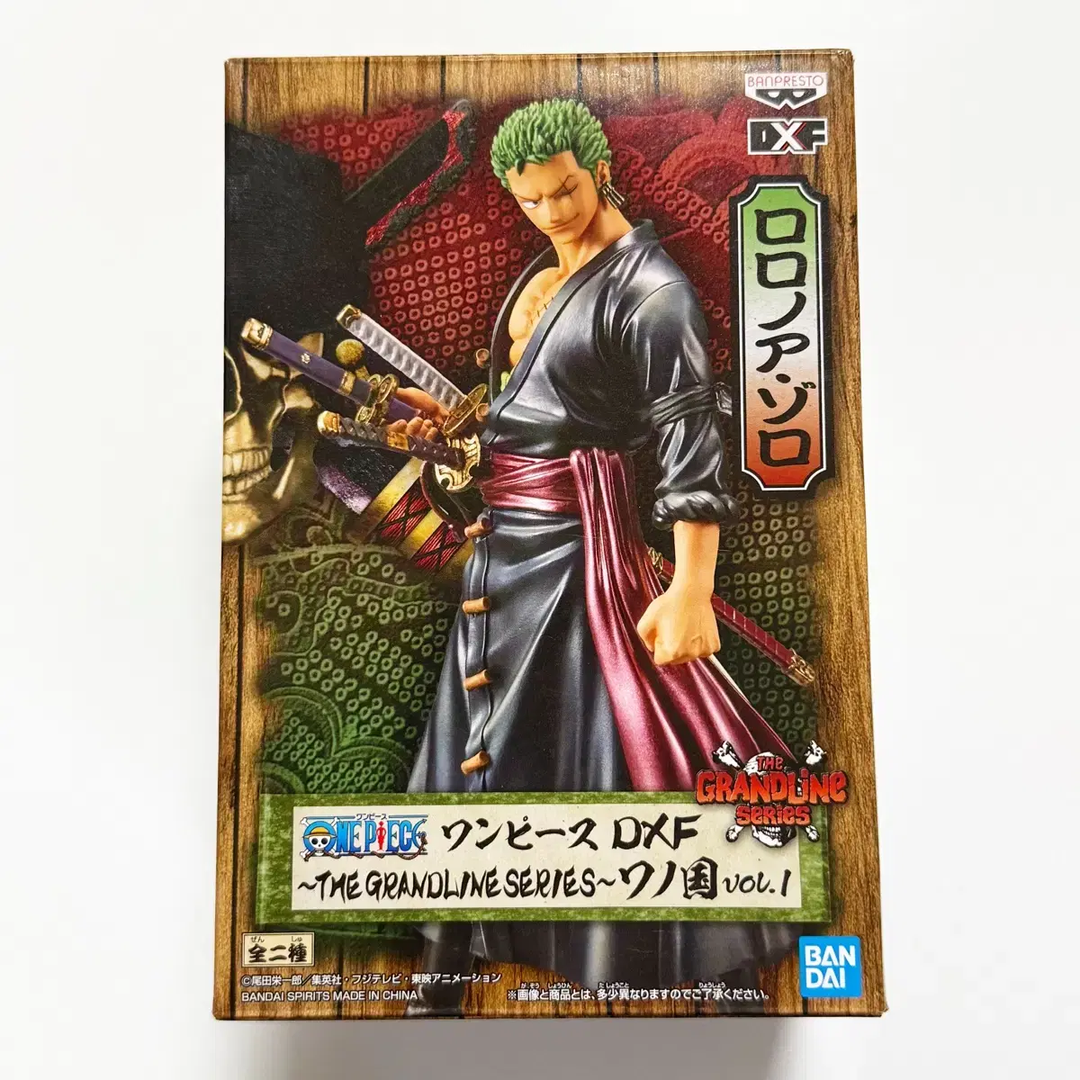 ONEPIECE DXF Lolonoa Zoro Grandline Series Wano-Kuni Figure Keum-nyeo