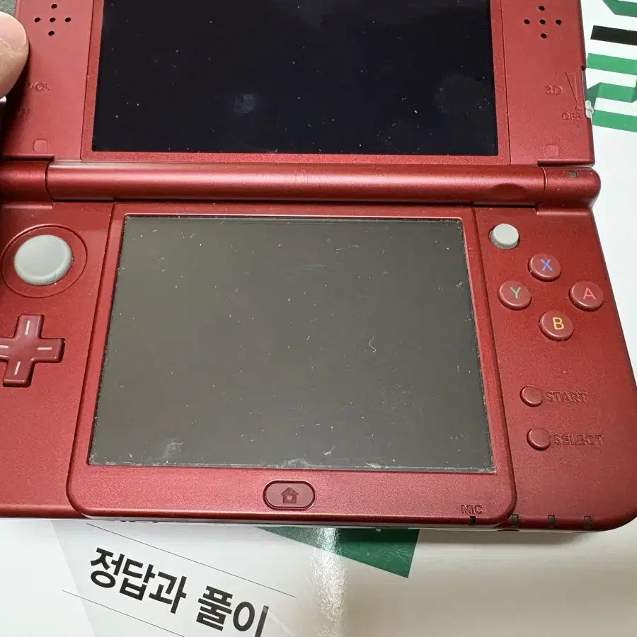 뉴 닌텐도 3DS xl 메탈릭 레드