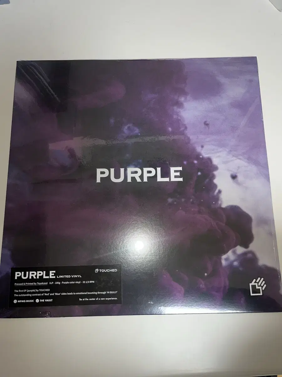 터치드 purple 초판 lp 미개봉