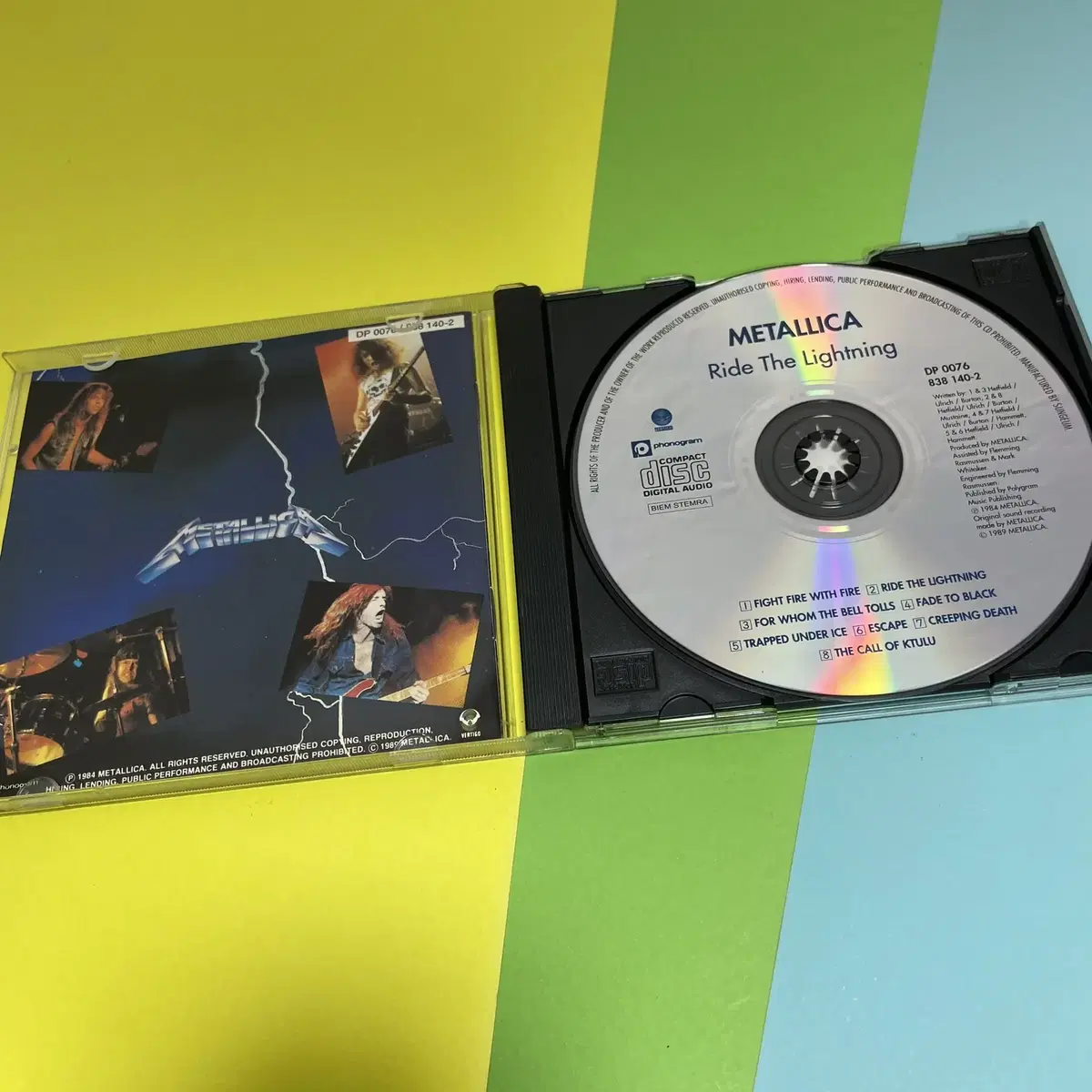 [중고음반/CD] 헤비메탈 메탈리카 Metallica 2집