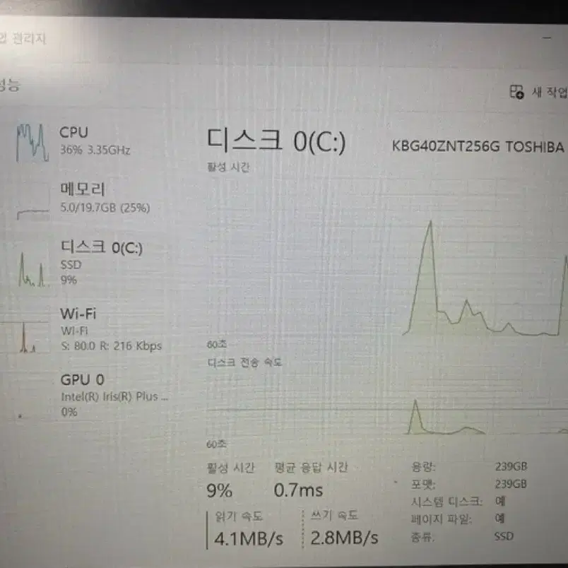 레노버 노트북 10세대 i5