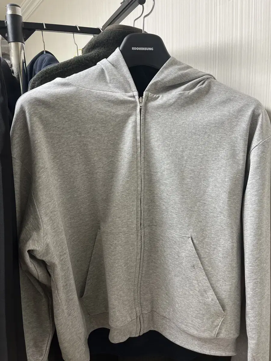 Koominsung double face hoodie