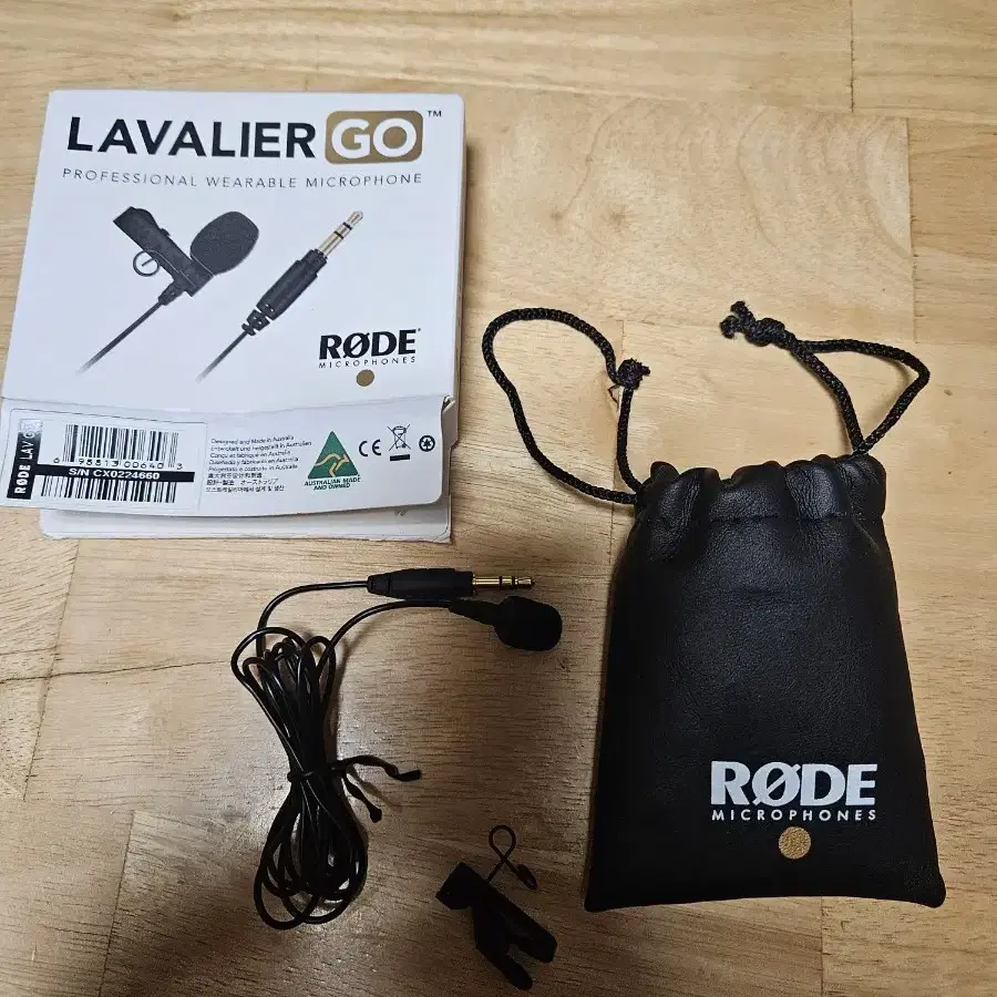 RODE LAVALIER GO 핀마이크