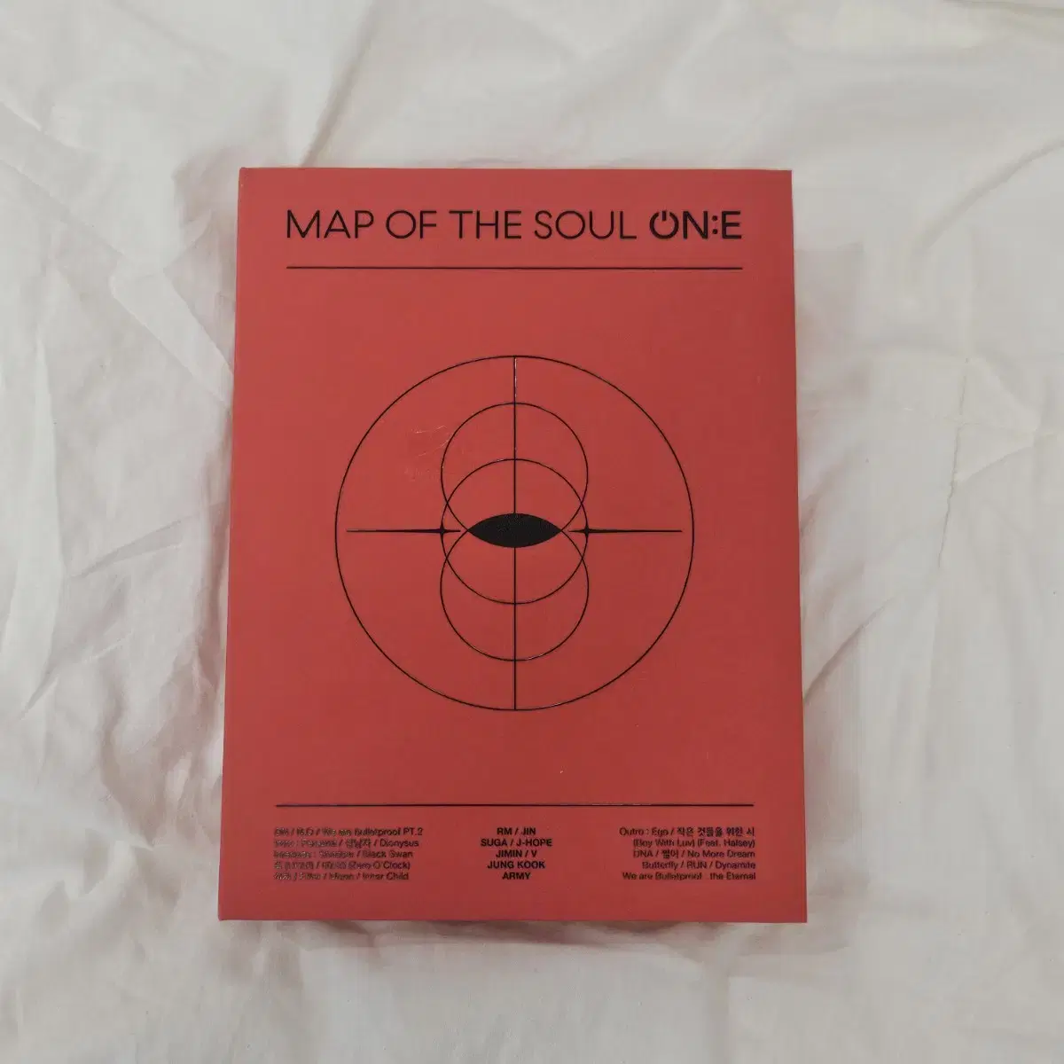 방탄 MAP OF THE SOUL ON:E DVD 맵솔콘 BTS