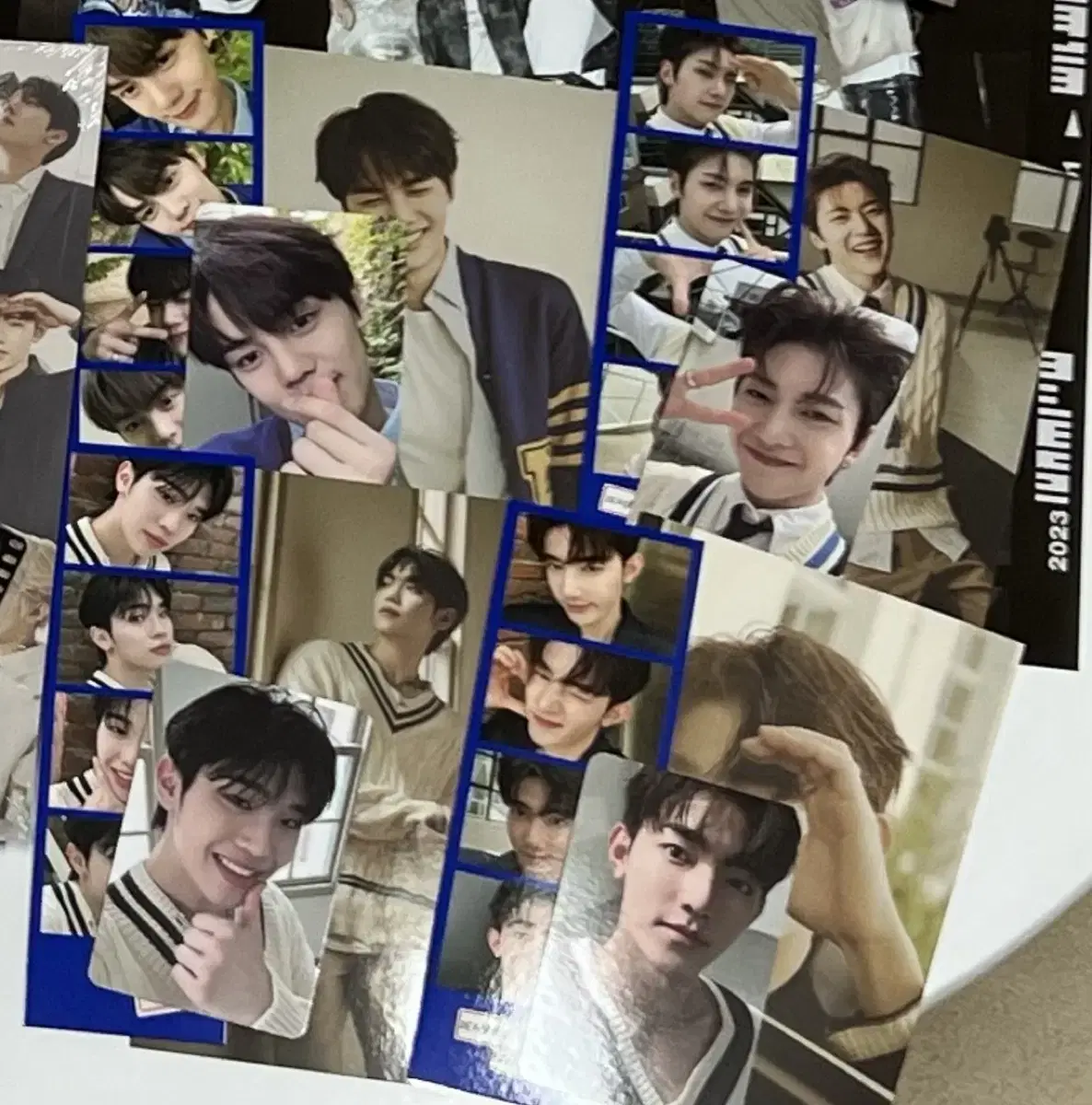 ZEB1 WAN Fan Kit kim gyuvin zhang hao kim jiwoong kim taerae seok matthew ricky postcard Four-Cut Photocard