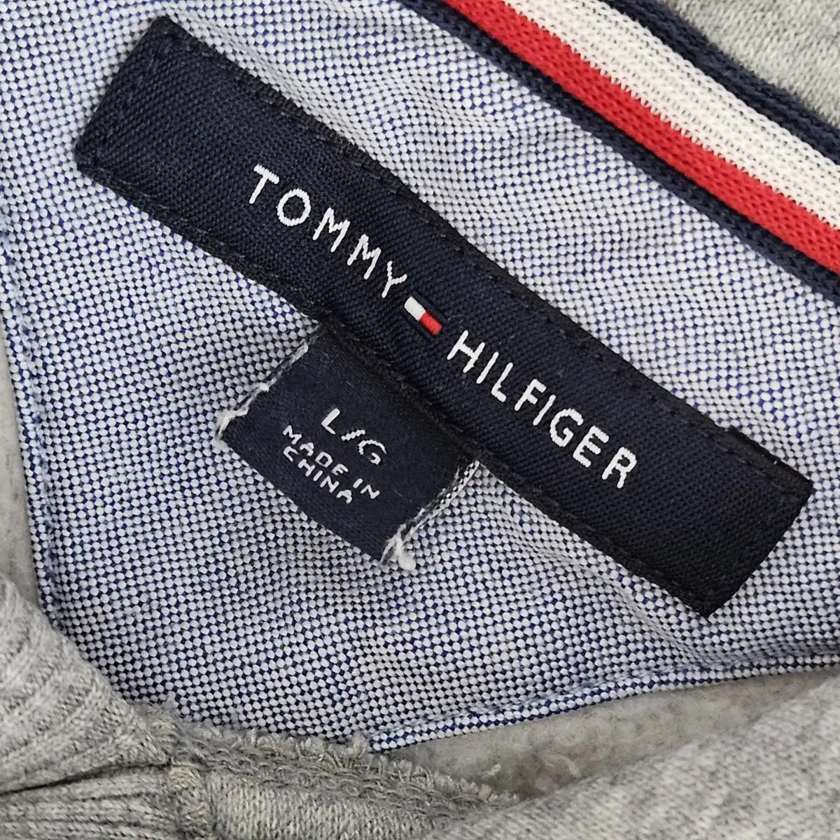 Tommy Hilfiger 기모 후드티 L/G