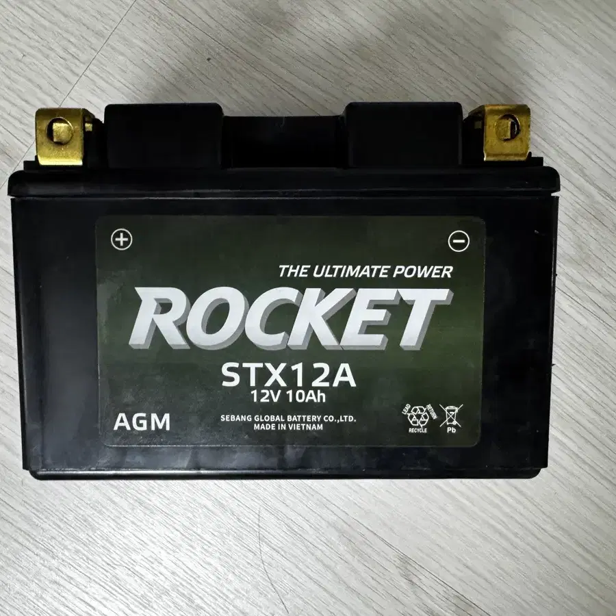 로케트 STX12A-BS 12V10Ah 가와사키 Z1000ABS 닌자65